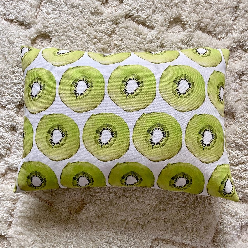 Kiwi Outdoor Lumbar Pillow